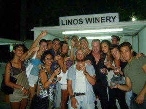 summer with wine in limassol